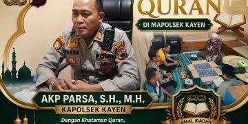 Khataman Quran Mapolsek Kayen, AKP Parsa : Ikhtiar Keamanan dan Kedamaian Masyarakat