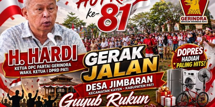 Antusias Warga Jimbaran di Momen Kemerdekaan RI, Wakil Rakyat Hadir