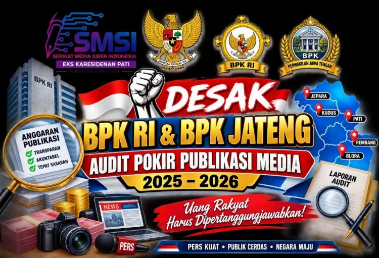 Pokir Publikasi Pemerintah Dipertanyakan, SMSI Minta BPK Audit Kerjasama Perusahaan Media