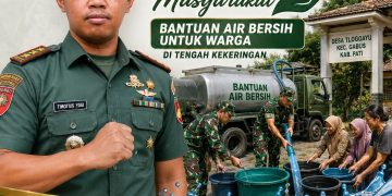 Ketika Air Menjadi Harapan, Kodim 0718/Pati Turun Langsung ke Warga