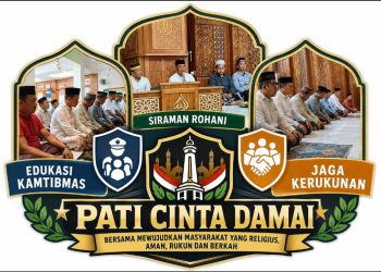Pati Cinta Damai, Kombes Pol. Sigit : Siraman Rohani Perkuat Iman, Kamtibmas dan Kerukunan