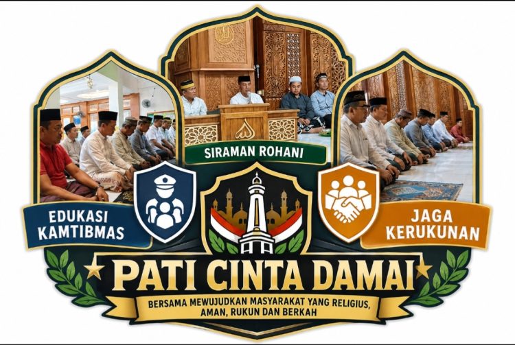 Pati Cinta Damai, Kombes Pol. Sigit : Siraman Rohani Perkuat Iman, Kamtibmas dan Kerukunan