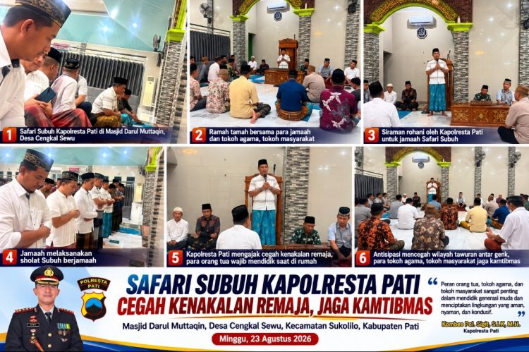 Kapolresta Pati Serukan Jaga Generasi Muda, Cegah Tawuran Antargeng Sejak Dini
