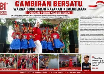 Gambiran Bersatu, Warga Rayakan Kemerdekaan dengan Penuh Kegembiraan