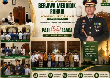 Keteladanan Pemimpin, Kombes Pol. Sigit : Siraman Rohani dan Pesan Jaga Kamtibmas