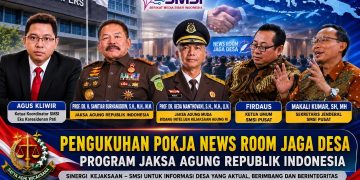 SMSI Gaspol! Lima Provinsi Resmi Masuk Jaringan News Room Jaga Desa