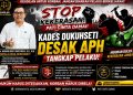Cek Sound Horeg Berujung Korban, Kades Dukuhseti Desak APH Tangkap Pelaku