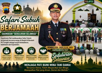 Kombes Pol. Sigit Turun ke Masjid, Pesan Damai dan Kamtibmas Menggema di Pati
