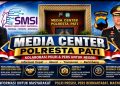 Apresiasi Dibuka Media Center Polresta Pati, SMSI Pinta Tertibkan Legalitas Perusahaan Pers