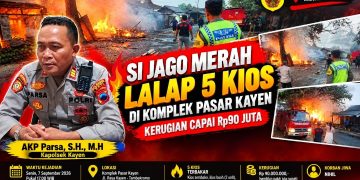 Api Melalap Kios di Jalan Raya Kayen – Tambakromo, Berikut Kerugian