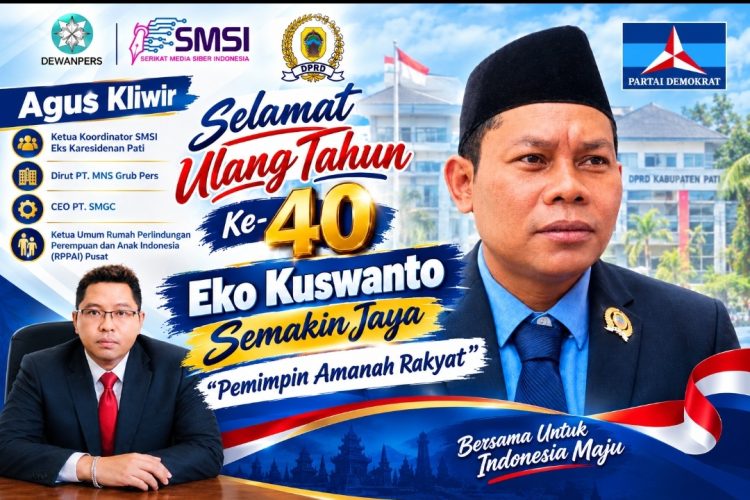Ulang Tahun ke-40 Eko Kuswanto, Agus Kliwir : Doa dan Pesan Pengabdian Jadi Perhatian