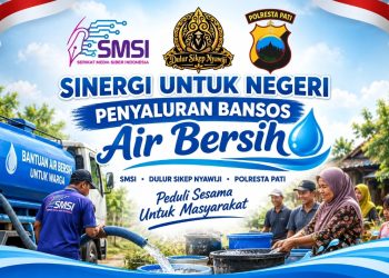 Kekeringan Melanda, Dulur Sikep, SMSI dan Polresta Pati Siapkan Bantuan Air Bersih