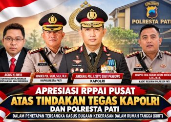 Tersangka KDRT Resmi Ditetapkan, Agus Kliwir Apresiasi Kapolri dan Mapolresta Pati