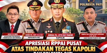 Tersangka KDRT Resmi Ditetapkan, Agus Kliwir Apresiasi Kapolri dan Mapolresta Pati
