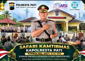 Kapolresta Pati Ajak Warga Cluwak Jaga Kamtibmas dan Kerukunan