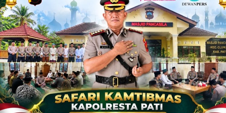 Kapolresta Pati Ajak Warga Cluwak Jaga Kamtibmas dan Kerukunan