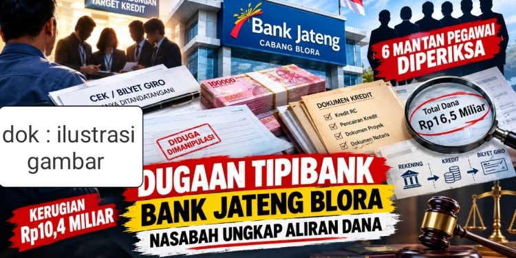 Kasus Dugaan Tipibank Bank Jateng Blora Disorot, Ubaydillah : Jangan Berhenti di Pemeriksaan Administratif
