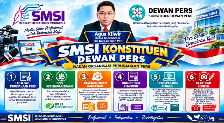 Enam Pilar Perusahaan Pers Perlu Diperkuat, Agus Kliwir : Bukan Sekadar Punya Website