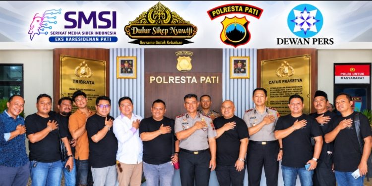 Kolaborasi SMSI, Polresta Pati dan Dulur Sikep Nyawiji Hadir untuk Masyarakat
