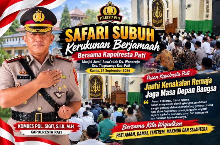 Ruang Dialog dengan Warga, Kapolresta Pati Perkuat Kerukunan dan Kamtibmas