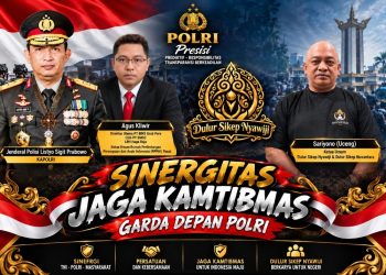 Jaga Kerukunan di Tengah Keberagaman, Sariyono dan Agus Kliwir Sinergitas Bersama Kapolri