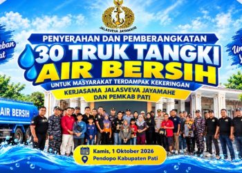 140 Truk Air Bersih Sudah Disalurkan ke 27 Desa