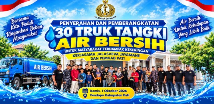 140 Truk Air Bersih Sudah Disalurkan ke 27 Desa