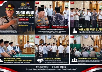 Kamtibmas Dimulai! Safari Subuh Kapolresta Pati Satukan Polisi, Ulama dan Masyarakat