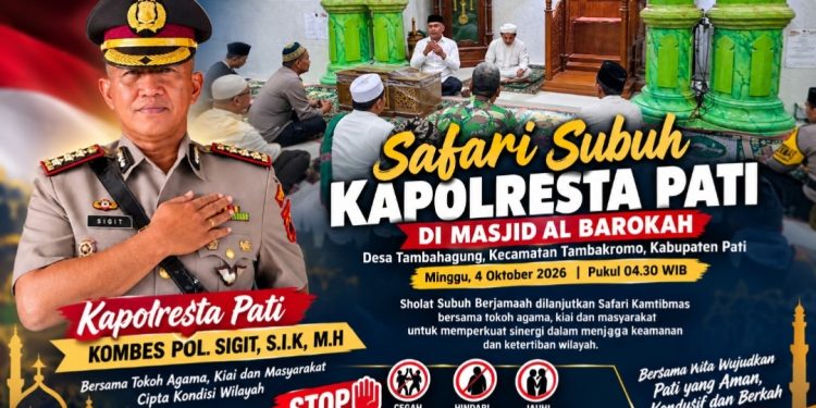 Kamtibmas Pati Jadi Perhatian, Kombes Pol. Sigit Ajak Warga Cegah Kenakalan Remaja