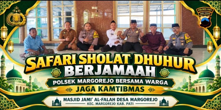 Usai Sholat Dhuhur, Polisi dan Warga Bahas Keamanan