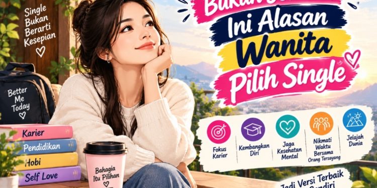 Bukan Tak Laku! Ini Alasan Wanita Betah Single