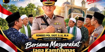 Dari Masjid At-Taqwa, Kapolresta Pati Ajak Warga Kompak Jaga Keamanan