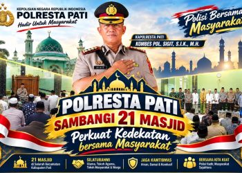 21 Masjid di Pati Disambangi Polisi, Kapolresta Pati Perkuat Silaturahmi