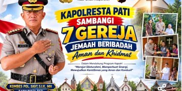 Polisi Hadir di 7 Gereja, Kapolresta Pati : Toleransi Diperkuat