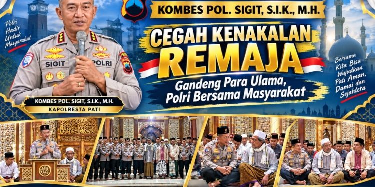Cegah Perang Sarung dan Tawuran, Kapolresta Pati Ajak Orang Tua Peduli Masa Depan Anak