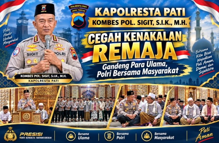Cegah Perang Sarung dan Tawuran, Kapolresta Pati Ajak Orang Tua Peduli Masa Depan Anak