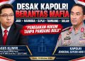Agus Kliwir Desak Kapolri Untuk Penegakan Hukum Menyasar Jaringan Besar