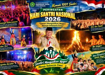 Tribute to Masyayikh Warnai Kemah 1001 Santri, Kenang Jasa Ulama