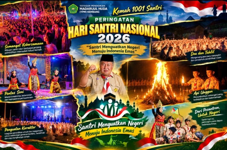 Tribute to Masyayikh Warnai Kemah 1001 Santri, Kenang Jasa Ulama