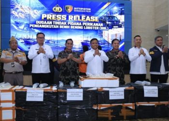Pengiriman BBL Tanpa Dokumen, Dittipidter Bareskrim Amankan 13 Boks