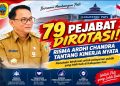 79 Pejabat Pemkab Pati Diangkat, Keterbukaan Proses dan Evaluasi Kinerja