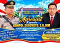 Integritas Polri Kunci Keamanan, Agus Kliwir Apresiasi Kompol Suroyoto