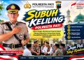 Subuh Keliling Digelar 20 Polsek, Ini Pesan Kapolresta Pati