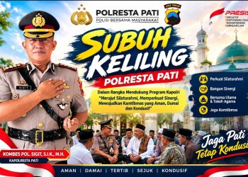 Subuh Keliling Digelar 20 Polsek, Ini Pesan Kapolresta Pati