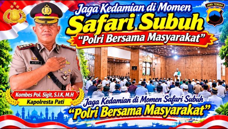Perkuat Sinergi Dengan Tokoh Masyarakat, Kapolresta Pati Antisipasi Kamtibmas